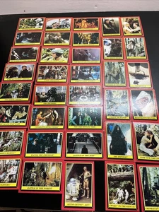 Vtg 1983 Star Wars Return Of The Jedi Trading Card Red Border Topps Lot 36 W13 - Picture 1 of 12