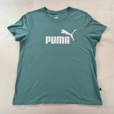 Camiseta para mujer Puma talla L azul Foto 1 de 4