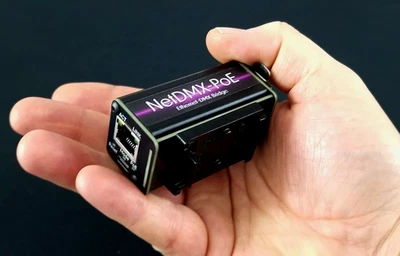 SmartShow *NetDMX-PoE* Ethernet DMX Bridge Gateway ArtNet sACN E1.31 - Image 1 of 4
