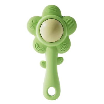 Girasol Sonajero Silicona Desarrollo Sensorial Juguete Bebés Sonajero Juguete  Foto 1 de 4