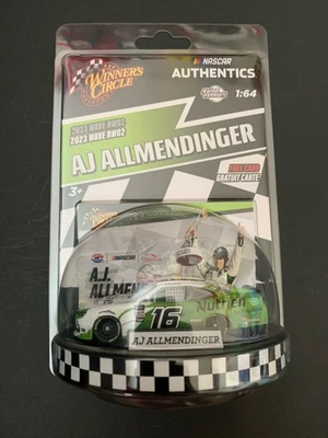 A.J. Allmendinger 2023 Wave RW02 NASCAR Authentics Winner’s Circle 1:64 Die Cast - Image 1 of 2
