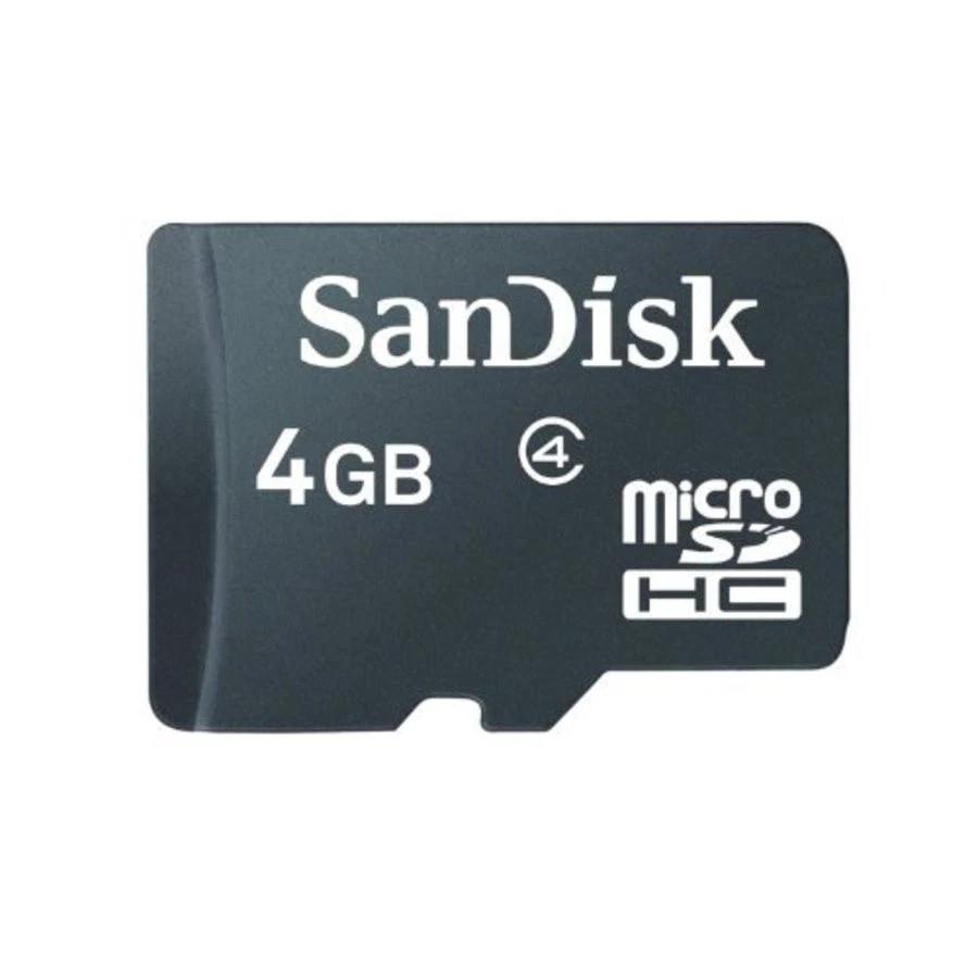 Sandisk 4GB Micro SD HC Memory Card (SDSDQM-004G-B35) - Image 1 of 1