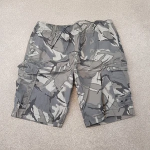 Superdry Herren Shorts XL Grau Camouflage Cargo Military Camouflage Army Utility Combat - Bild 1 von 8