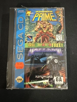 New Factory Sealed Ultraverse Prime / Microcosm SEGA CD, PLEASE READ! - Image 1 of 4
