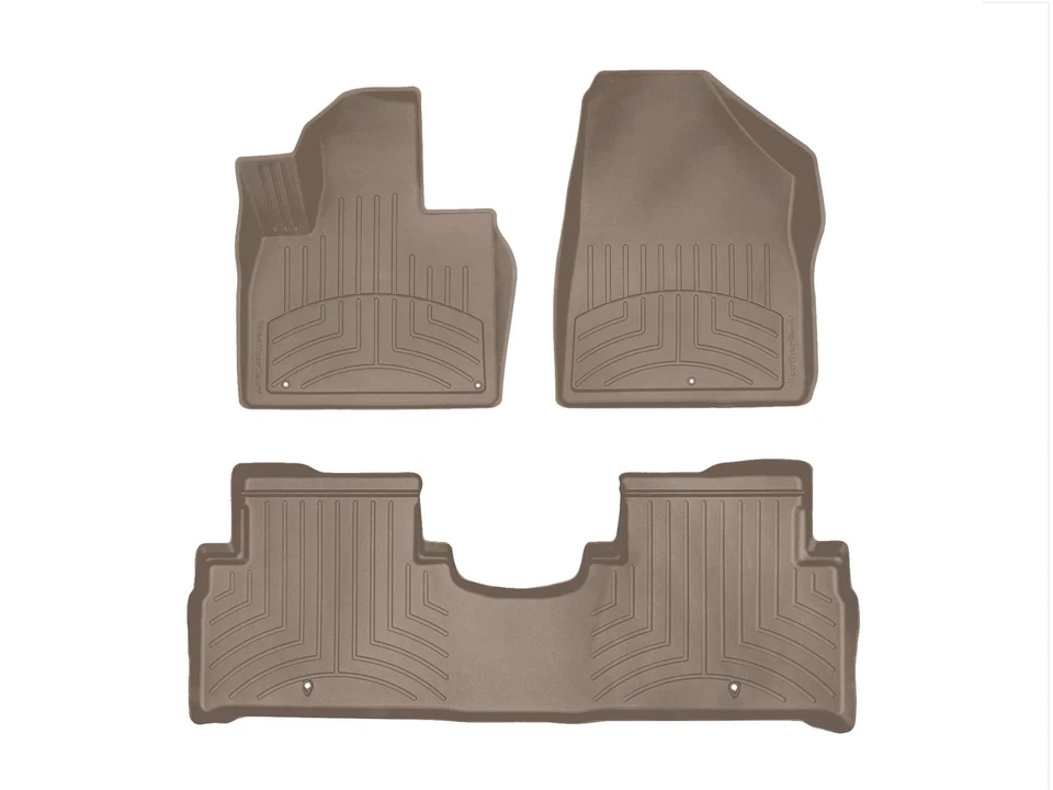 WeatherTech FloorLiner HP para Kia Sorento 2016-2018 - 1ª y 2ª fila, negro Foto 1 de 1