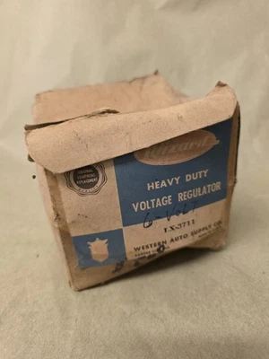 Vintage NOS Wizard 6 Volt Heavy Duty Voltage Regulator LX-3711 - Image 1 of 3