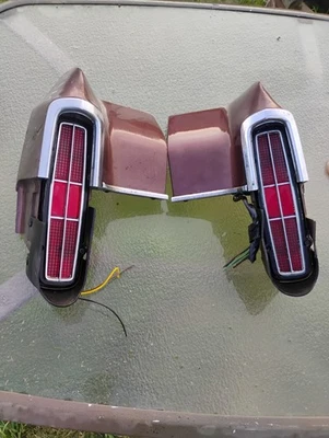 Chevrolet Monte Carlo 1970-72 cuarto de extensiones de panel con luz trasera izquierda/derecha  Foto 1 de 4