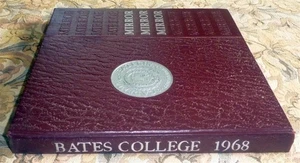 Bates College Mirror 1968 Yearbook - Lewiston, Maine - Foto 1 di 4