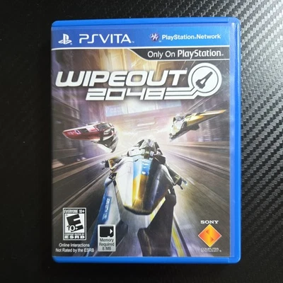 Wipeout 2048 For Playstation PS Vita - CIB Complete With Case + Insert - TESTED - Image 1 of 4