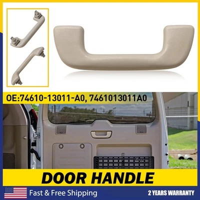 Empuñadura interior de la manija de la puerta trasera del portón trasero para Lexus Toyota GX470 2003-2009 tostado Foto 1 de 4