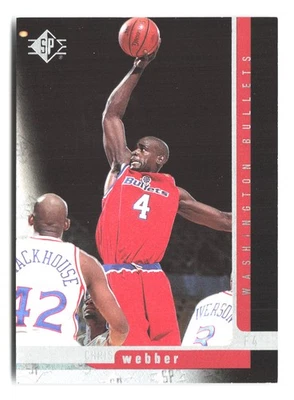1996-97 SP #126 Chris Webber - Image 1 of 2