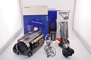 NEAR MINT Sony HDR-XR520V Hi-Definition AVCHD HDD 12.0MP Camcorder Japanese only - Picture 1 of 16