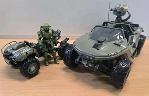 Jazwares 2020 Halo Infinite World Of Halo Warthog, Mongoose and 4” Master Chief - Picture 1 of 22