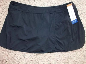 NUOVA GONNA DA BAGNO CAPTIVA NERA COPRICOSTUME DONNA 3X MSRP $68 ELASTICIZZATA SPEDIZIONE GRATUITA! - Foto 1 di 5