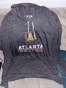 Women's Atlanta United FC Team Official Logo Pullover Hoodie - Picture 1 of 4