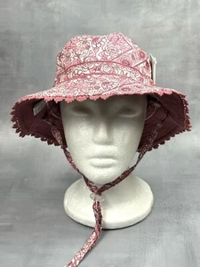 Millymook Girl's Bucket Alyssa Pink Reversible Bucket Hat Size Large NWT 0190 - Picture 1 of 9