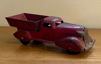 Camión de volteo de juguete de acero prensado Marx juguete de colección HA-68 Foto 1 de 4