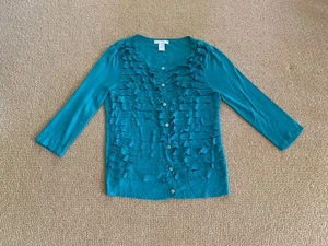 Women's Design History Cardigan Sweater, Size Medium Gently Used - Picture 1 of 3