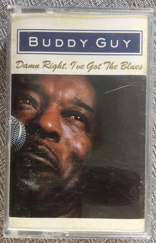 BUDDY GUY DAMN RIGHT I'VE GOT THE BLUES CASSETTE TAPE - Image 1 of 4