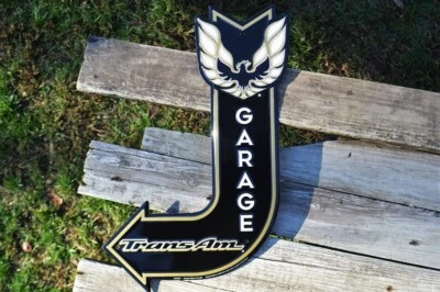 Pontiac Trans Am Embossed Arrow Tin Sign - TransAm - Smokey and the Bandit - GM - Image 1 of 4