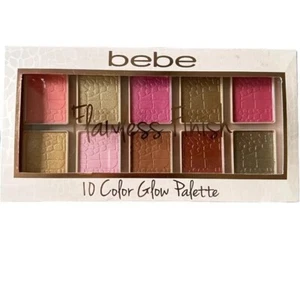 BEBE Flawless Finish- 10 Color Glow Palette- NeW in box - Picture 1 of 3