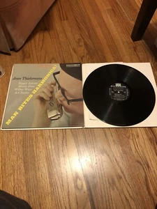 JEAN THIELEMANS Man Bites Harmonica! 1958 RIVERSIDE LP RLP 1125 Stereo DG EX - Picture 1 of 7