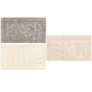 Tappeto bagno Washed con antiscivolo cm.55x100 - Imagen 1 de 1
