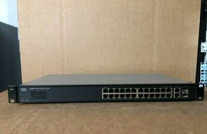 Cisco SLM224G Cisco 24-Port 10/100 Smart Switch (Cisco Linksys SLM-224G) - Picture 1 of 7