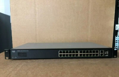 Cisco SLM224G Cisco 24-Port 10/100 Smart Switch (Cisco Linksys SLM-224G) - Image 1 of 4