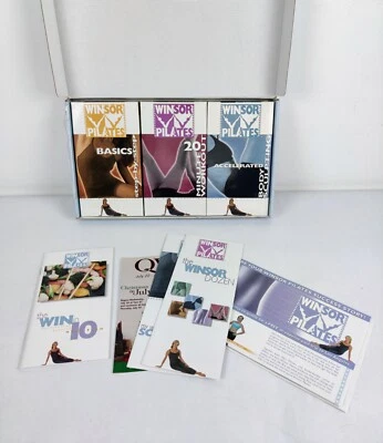 Winsor Pilates 3 VHS Set Sculpt Body Exercise Workout Videos Complete New Sealed - Image 1 of 4