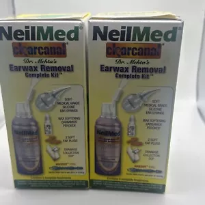 Kit de eliminación de cera auditiva de canal transparente NeilMed 10 total 2 PK Expiración 03/2025 ¡Nuevo!¡! - Imagen 1 de 6