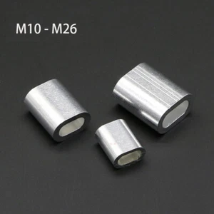 Manga de prensado de férulas de cable de acero M10-M26 para alambre de acero inoxidable marino - Imagen 1 de 4