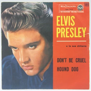 Disco Vinile 45 Giri elvis presley don't be cruel hound dog rca 45n 0515 - Picture 1 of 4
