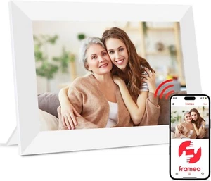 Frameo Wifi Digital Picture Frame 32GB Memory 10.1 Inch, 1280X800 HD IPS Touch S - Picture 1 of 8