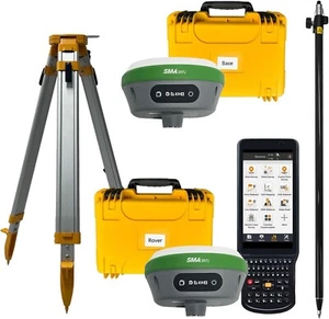 R26 V2 GNSS IMU RTK GPS Surveying Equipment Rover Base Collector Tripod and Pole - Picture 1 of 11