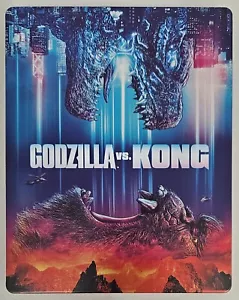 Godzilla Vs Kong - 4K UHD & Blu-ray Steelbook - Picture 1 of 5