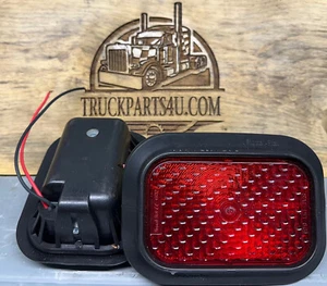 5111-R Signal-Stat Truck-Lite Red Light Assembly | 4.5" x 6.5" | New (NOS) - Picture 1 of 6