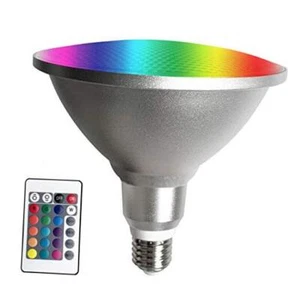 CUISANHOUSE PAR38 Color Changing Flood Light Rgb,warm White - Picture 1 of 8