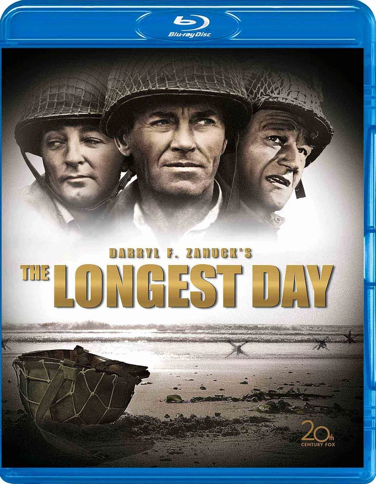 The Longest Day (John Wayne Robert Mitchum Henry Fonda) New Region B Blu-ray - Image 1 of 1