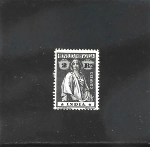 CERES INDIA PORTUGUESA 2 RS.   tipo I-I (1914) - Imagen 1 de 1