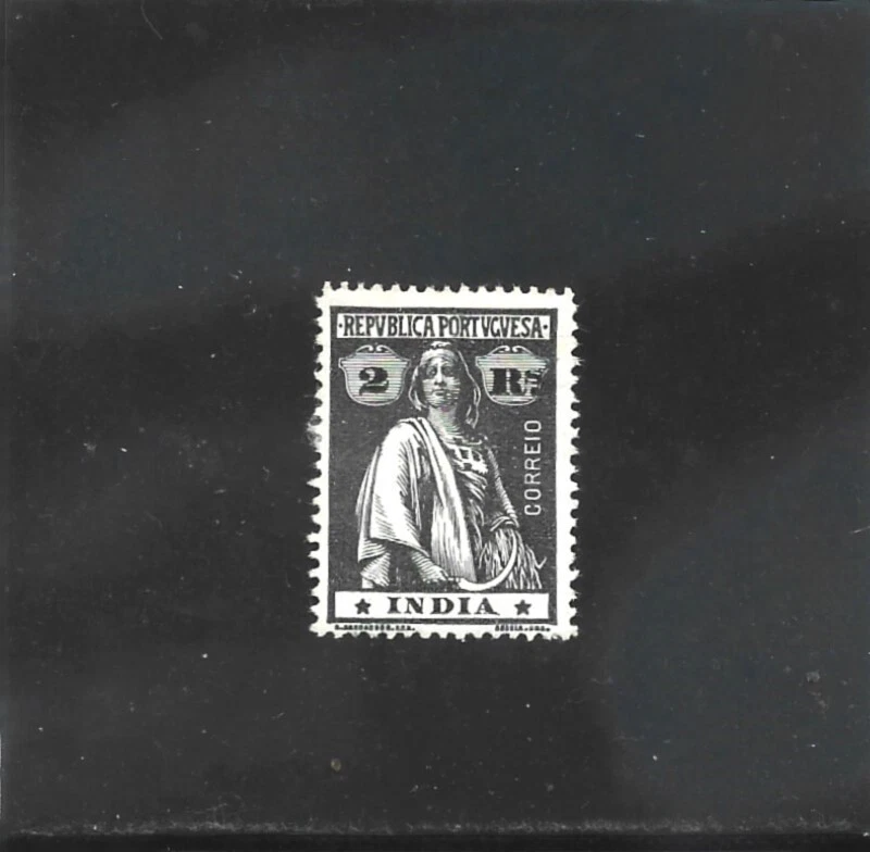 PORTUGUESE  INDIA  CERES 2 Rs.   type I-I   (1914) - Image 1 of 1