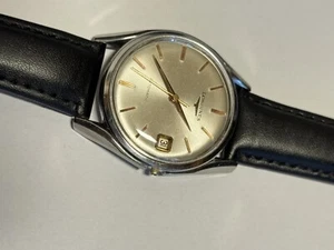 LONGINES AUTOAMTIC KALIBER 291, EDELSTAHL , LÄUFT , LEICHT DEFEKT - Bild 1 von 8