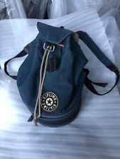 Vintage Kipling Medium Drawstring Bucket Nylon Backpack/ Lunch Bag Edward Monkey