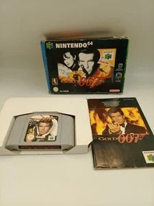 Goldeneye N64 Nintendo 64 Game Boxed Complete James Bond 007 cleaned & tested - Picture 1 of 8