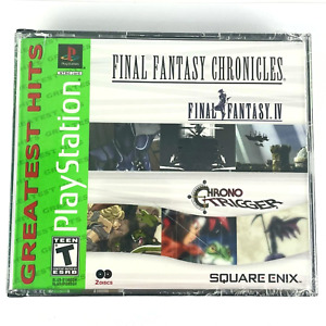 New Sealed Final Fantasy Chronicles Greatest Hits PLAYSTATION sony System US