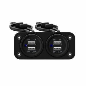 RV and Bus Modified 12V-24V to 5V 3.1A 4-port USB Combination Charger - Picture 1 of 5