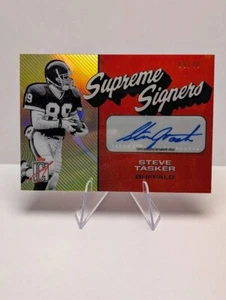 2024 Topps Signature Class Steve Tasker #SS-ST Supreme Signers Gold Auto /10 - Picture 1 of 2