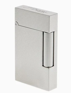 S.T. Dupont Line 2 Perfect Ping Lighter, Micro Diamond Head Palladium C16455 NIB - Picture 1 of 8