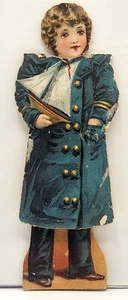 XXX Coffee Pubblicità Bambola di Carta Trade Card - Costume Marinaio Marinaio - anni 1880 circa - Foto 1 di 4