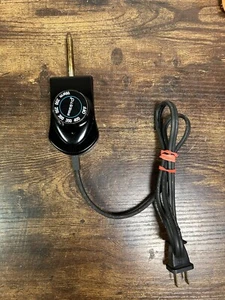 PRESTO Model 0690005 Heat Temperature Control Power Plug Cord 1500w BK - Picture 1 of 4